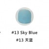 #13 Sky Blue Toenails 